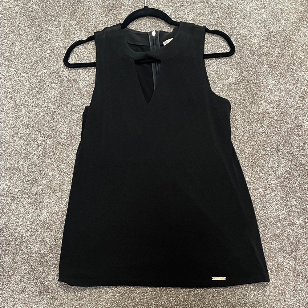 Michael Kors Black Shirt with Gold Logo